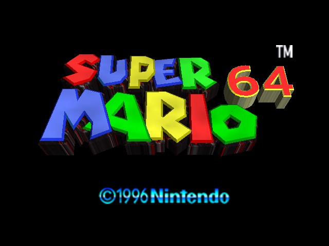Super Mario 64 - End of Days Title Screen